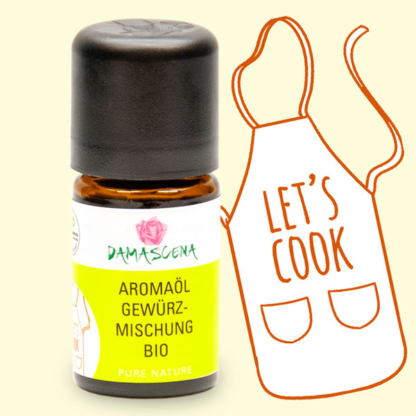 gewuerzmischung-bio-aromaoel Damascena Aromaöl Gewürzmischung