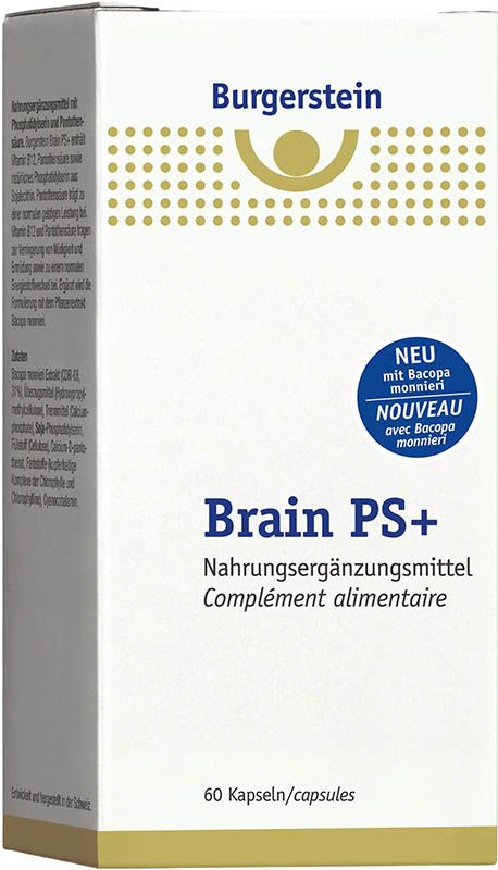 Burgerstein Brain PS+, 60 Kapseln Burgerstein Brain PS+, 60 Kapseln