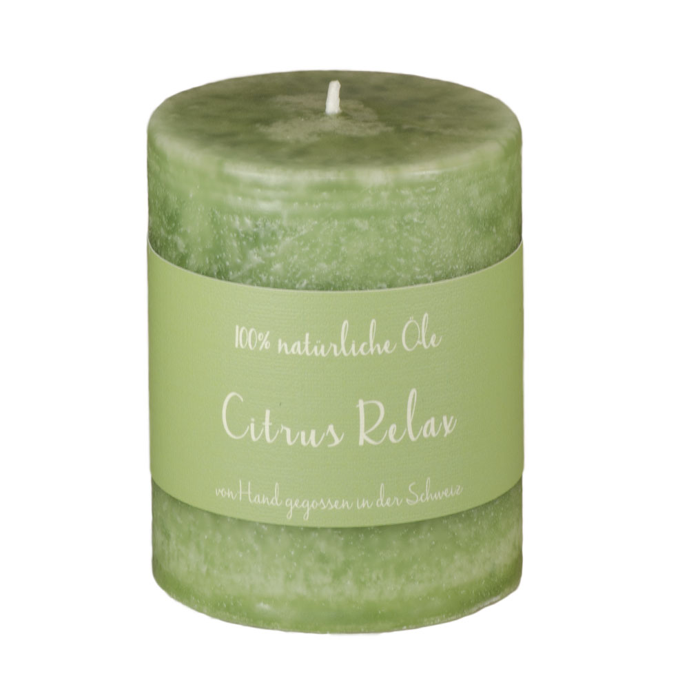 Citrus-Relax Duftkerze, Citrus Relax