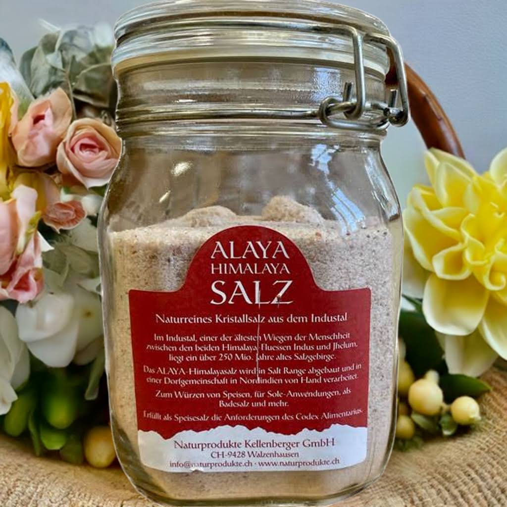 Himalaya Kristallsalz Badesalz im Glas, 1kg Himalaya Kristallsalz Badesalz im Glas, 1kg