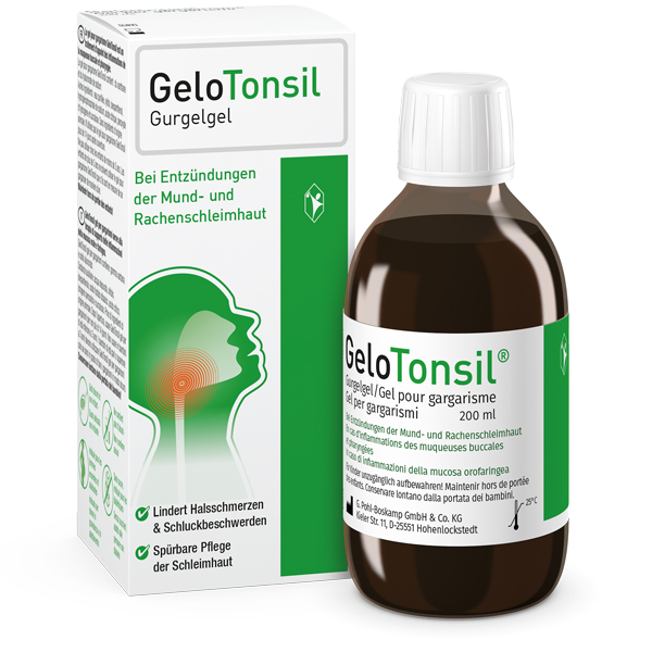 GeloTonsil Gurgelgel, 200ml GeloTonsil Gurgelgel, 200ml