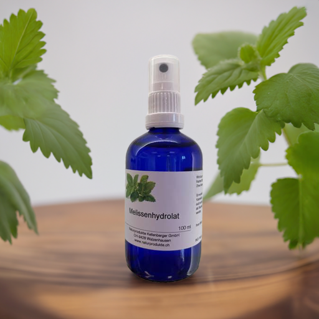 Melissen-Hydrolat mit Sprühkopf, 100ml Melissen-Hydrolat mit Sprühkopf, 100ml