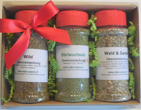 Wilder-Wald-Box Vital Cuisine Wilder Wald Geschenk Box