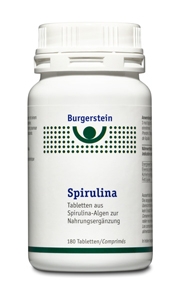 Burgerstein Spirulina, 180 Tabletten