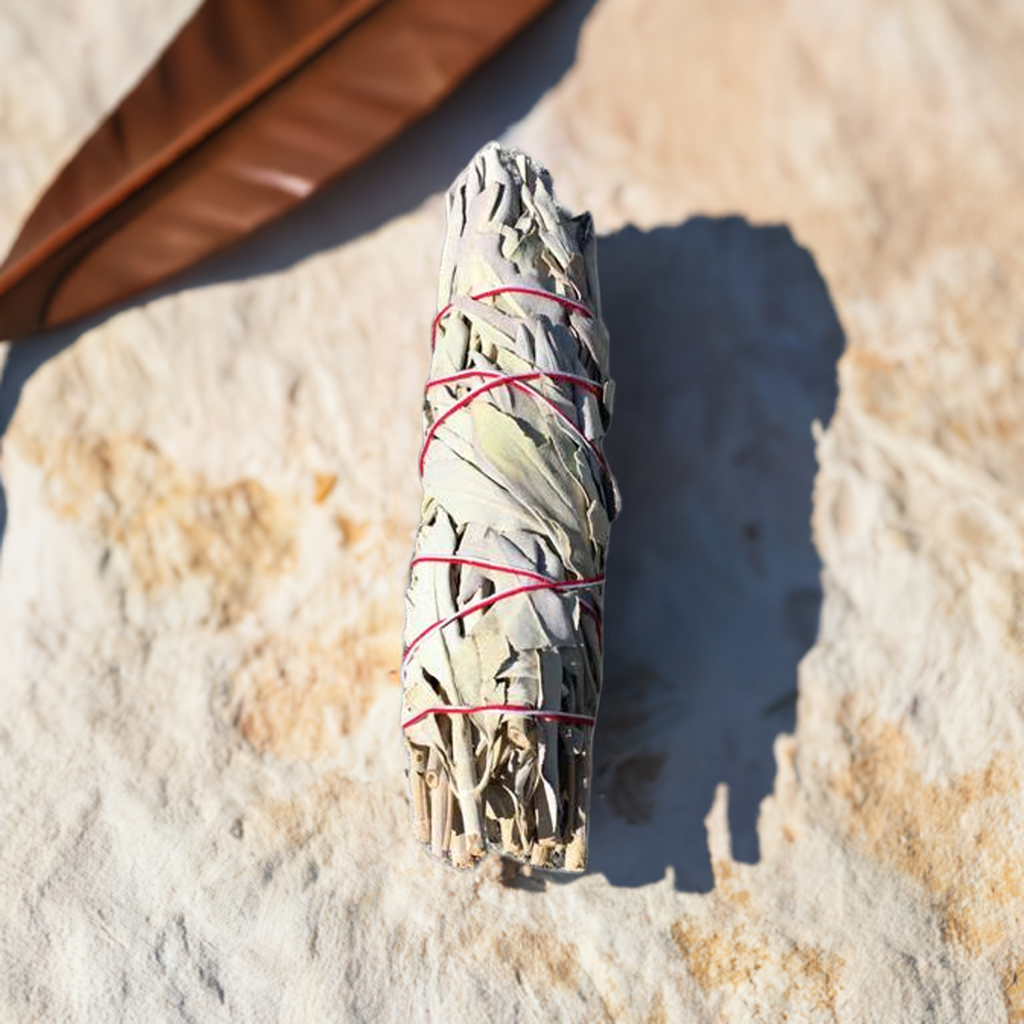 Weisser Salbei Smudge Stick (Salvia apiana) 60-70g Weisser Salbei Smudge Stick (Salvia apiana) 60-70g