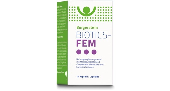 3432_0 Burgerstein Biotics-FEM, 14 Kapseln