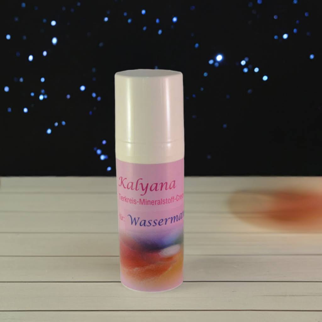 Kalyana-Tierkreiscreme Wassermann, 50ml Kalyana-Tierkreiscreme Wassermann, 50ml