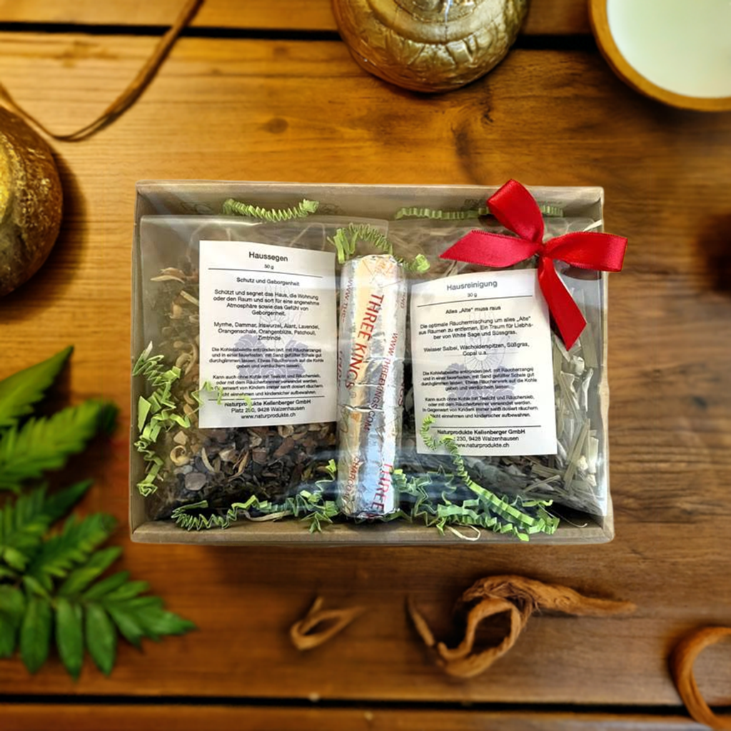 Geschenk-Box, Hausräucherung Geschenk-Box, Hausräucherung