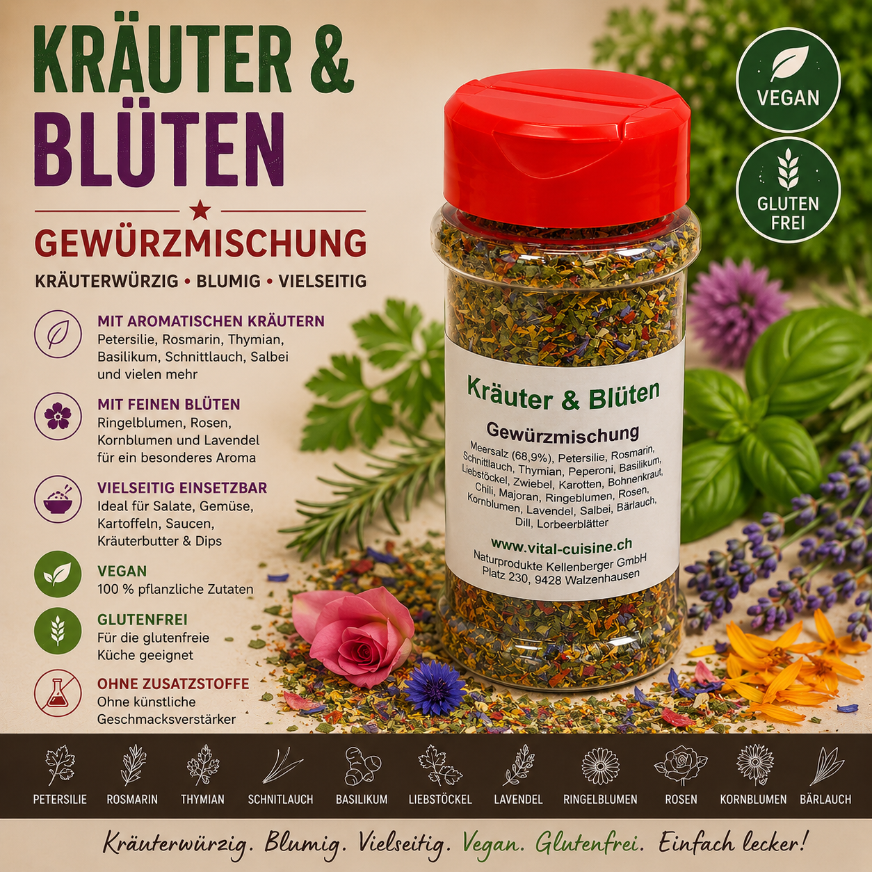 Kräuter & Blüten