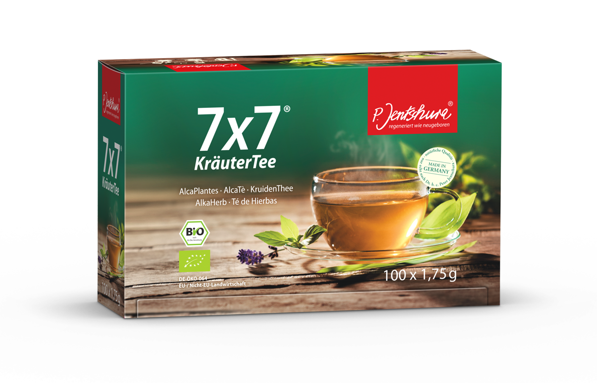 7x7 KräuterTee Jentschura, 100 Teebeutel 7x7 KräuterTee Jentschura, 100 Teebeutel