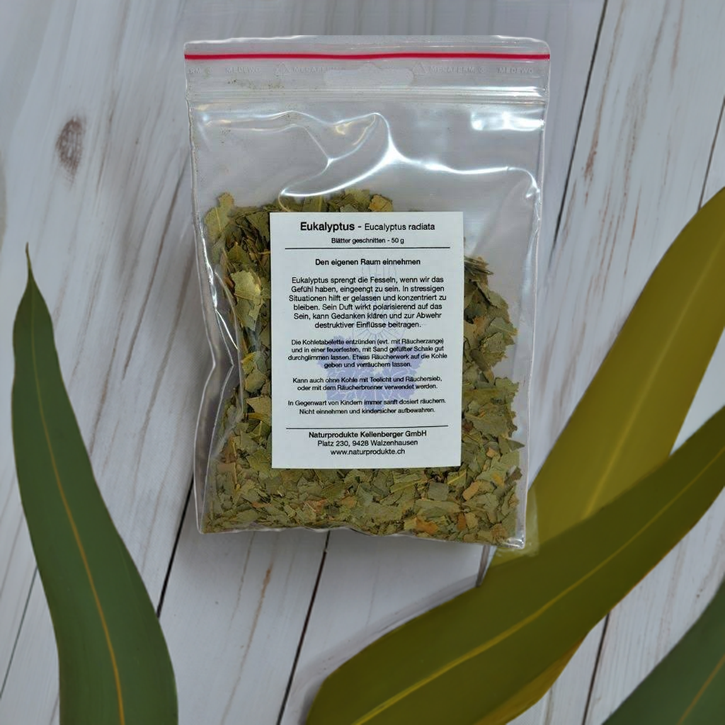 Eukalyptus - Eucalyptus radiata 50 g Eukalyptus - Eucalyptus radiata 50 g