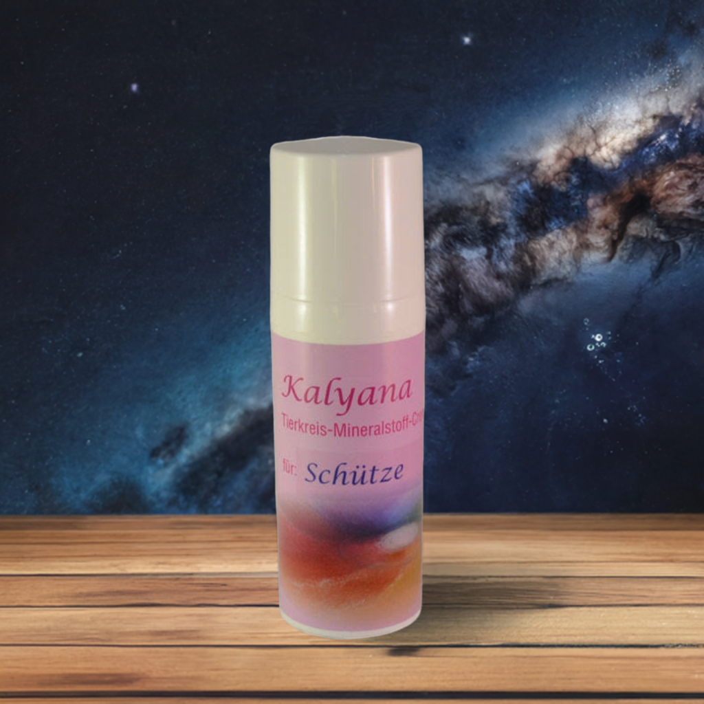 Kalyana-Tierkreiscreme Schütze, 50ml Kalyana-Tierkreiscreme Schütze, 50ml