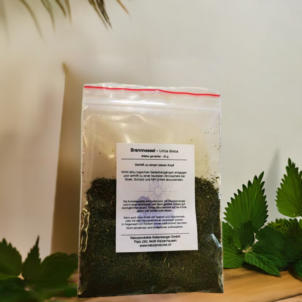 Brennnesselblätter - Urtica dioica, gemahlen 20g Brennnesselblätter - Urtica dioica, gemahlen 20g