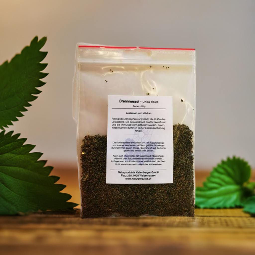Brennnesselsamen - Urtica dioica, ganz 20g Brennnesselsamen - Urtica dioica, ganz 20g