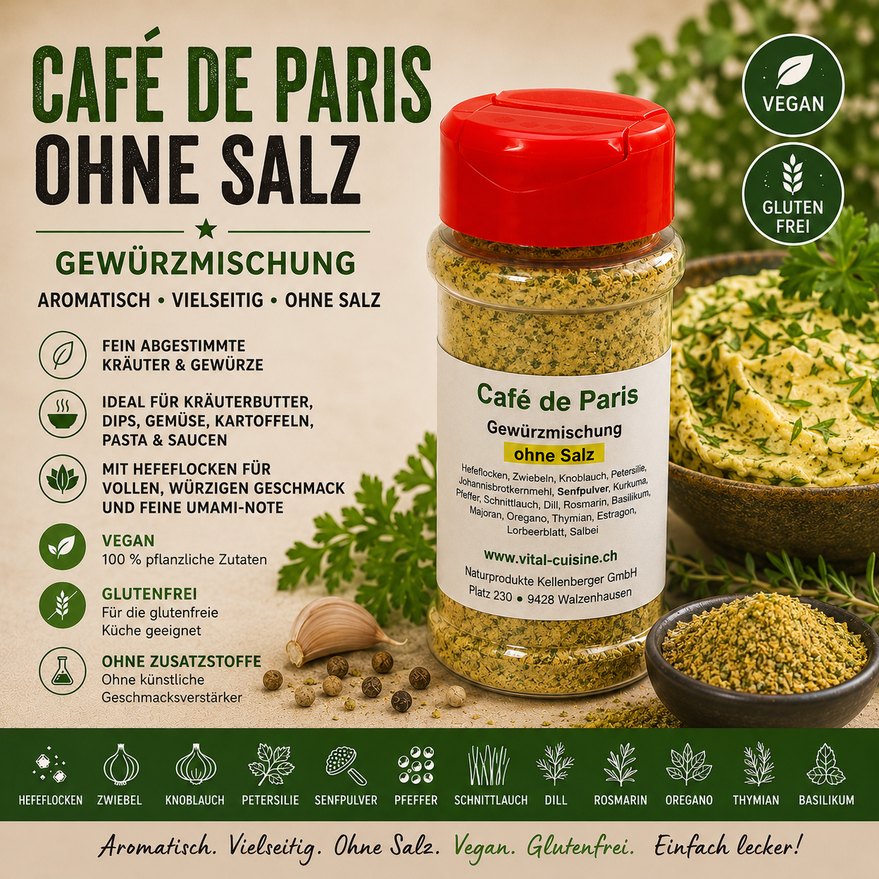 Café de Paris (ohne Salz)