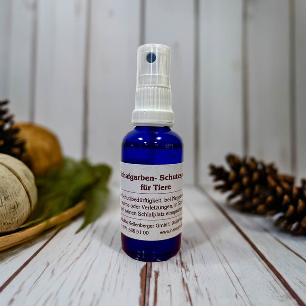 Schafgarben- Schutzspray für Tiere, 50ml Schafgarben- Schutzspray für Tiere, 50ml