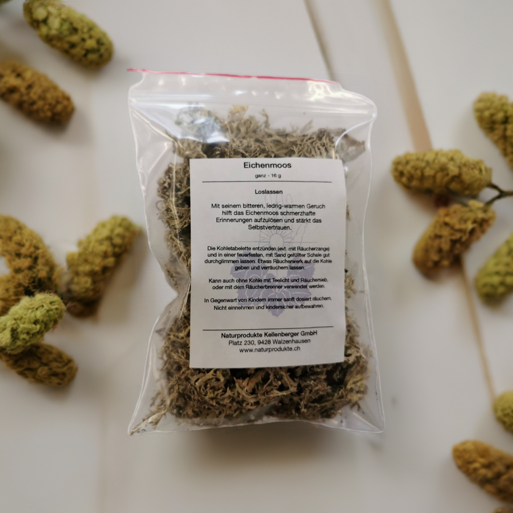 Eichenmoos - Evernia prunastri 16 g Eichenmoos - Evernia prunastri 16 g