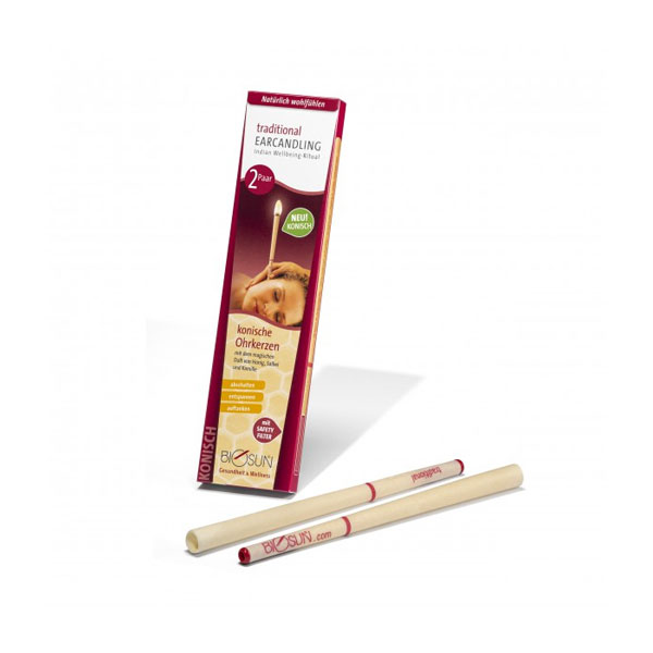 Hopi-Ohrkerzen, Packung à 2 Paar, konisch Hopi-Ohrkerzen, Packung à 2 Paar, konisch