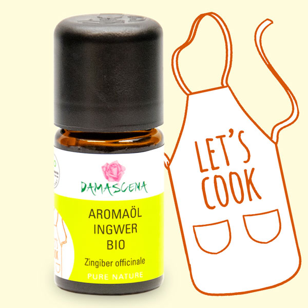 ingwer-bio-aromaoel Damascena Aromaöl Ingwer