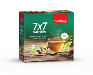 7x7 KräuterTee Jentschura, 50 Teebeutel