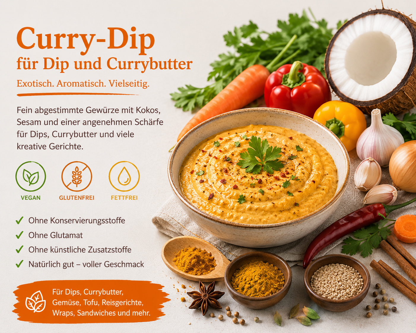 Curry-Dip 50g