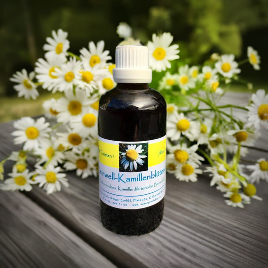 Beinwell-Kamillen-Blütenessenzenöl, 100ml Beinwell-Kamillen-Blütenessenzenöl, 100ml