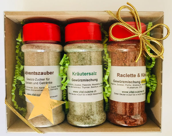 Advents-Box Vital Cuisine Geschenk Box