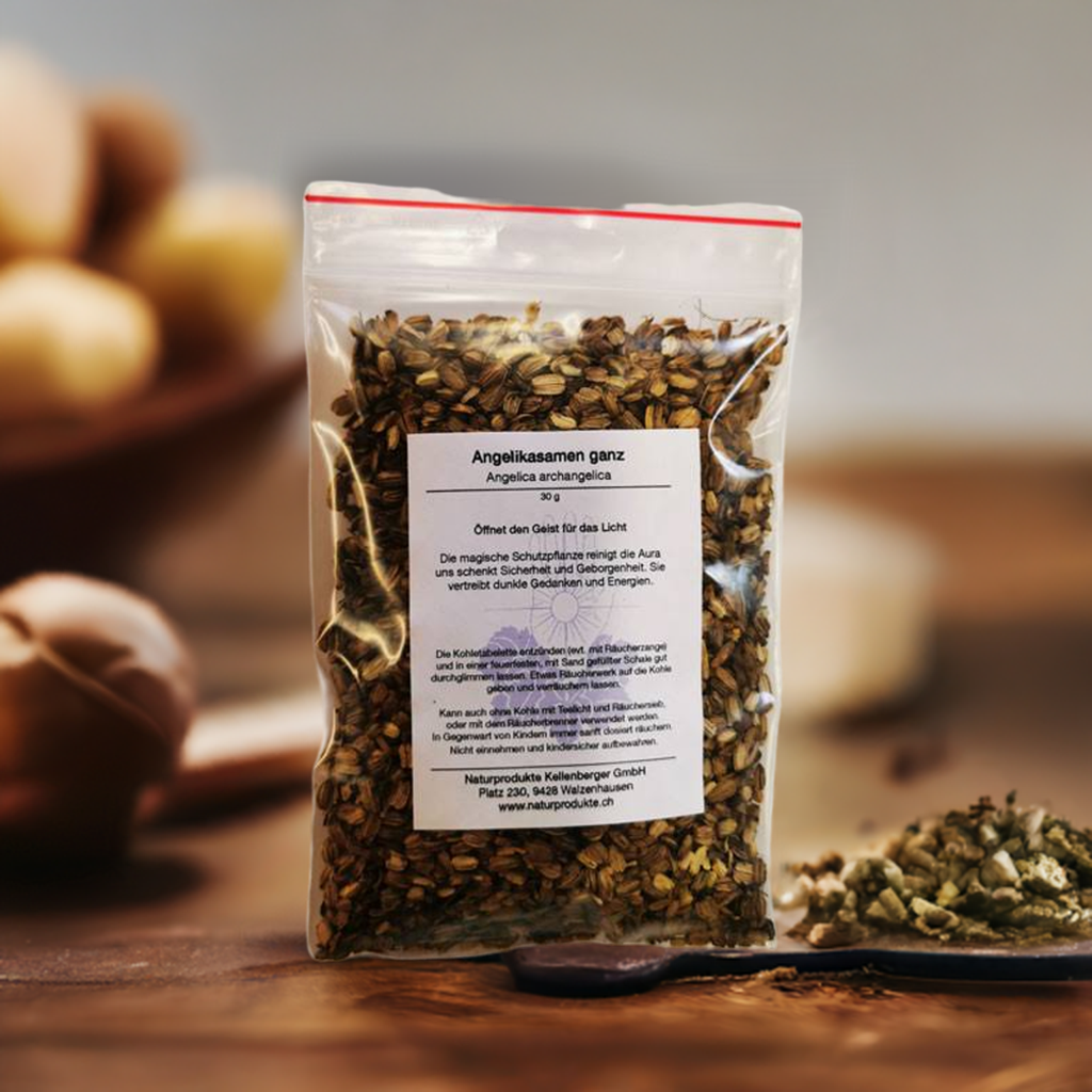 Angelikasamen - Angelica archangelica, ganz 30g Angelikasamen - Angelica archangelica, ganz 30g
