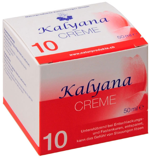 Kalyana Creme Nr. 10 mit Natrium sulfuricum 50 ml